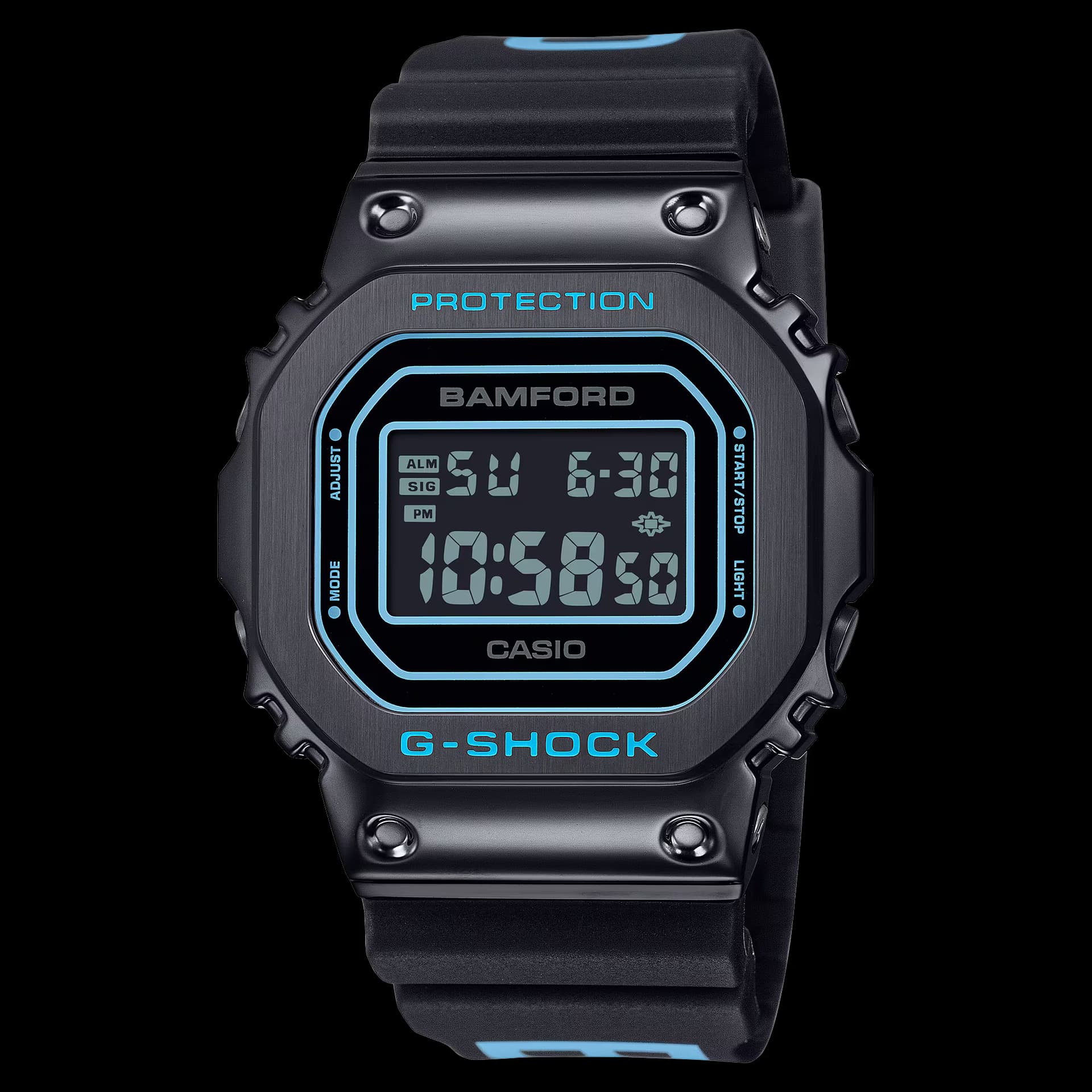Casio G-Shock GM-5600 — cadran noir