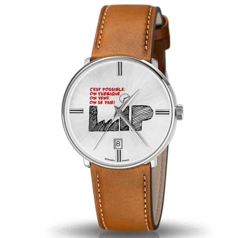 Lip Montre Lip C'est Possible 671956- Homme - cadran Argent- 38 mm - Acier inoxydable