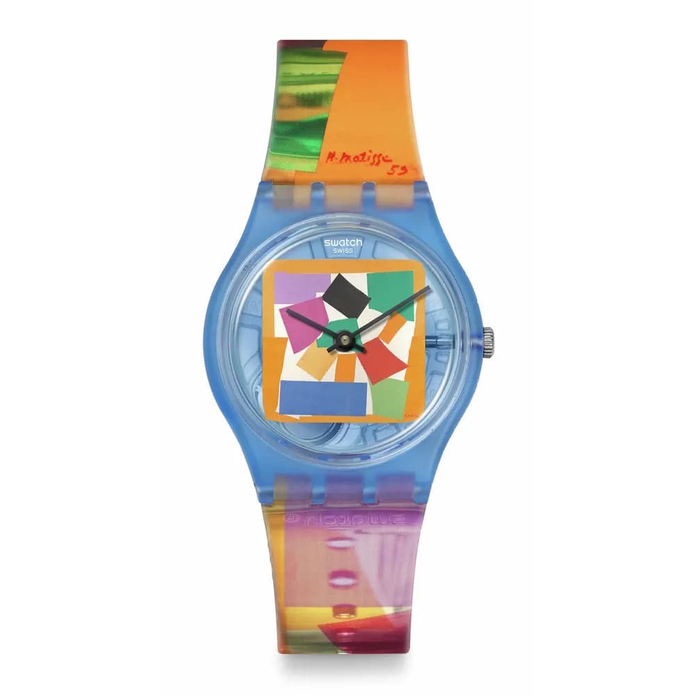 Swatch Art Journey — bracelet orange