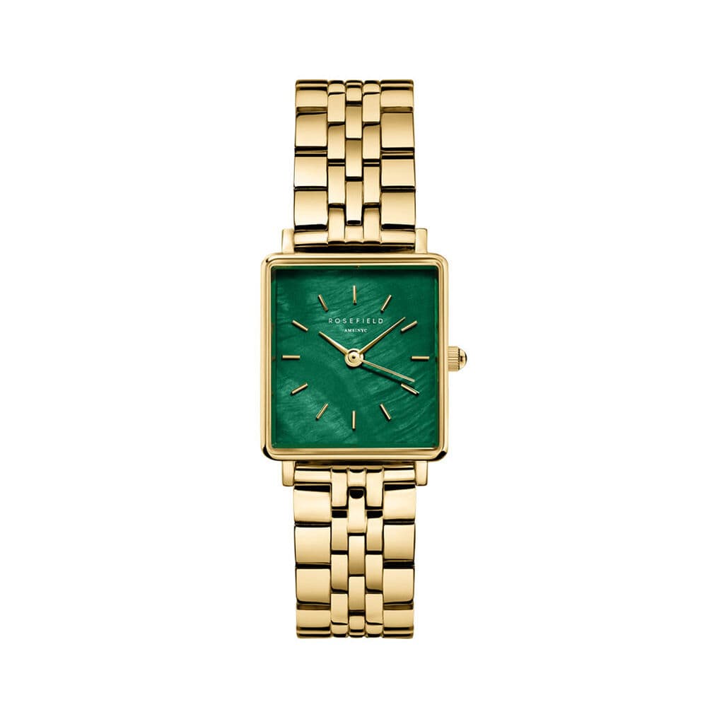 Rosefield Montre Rosefield Boxy Xs Vert