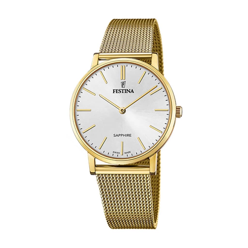 Festina Swiss Made Montre Festina Swiss Made 39 Argenté
