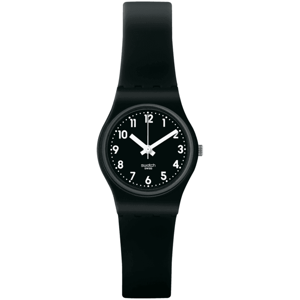 Swatch Montre Swatch Lady Black Single en Plastique Noir