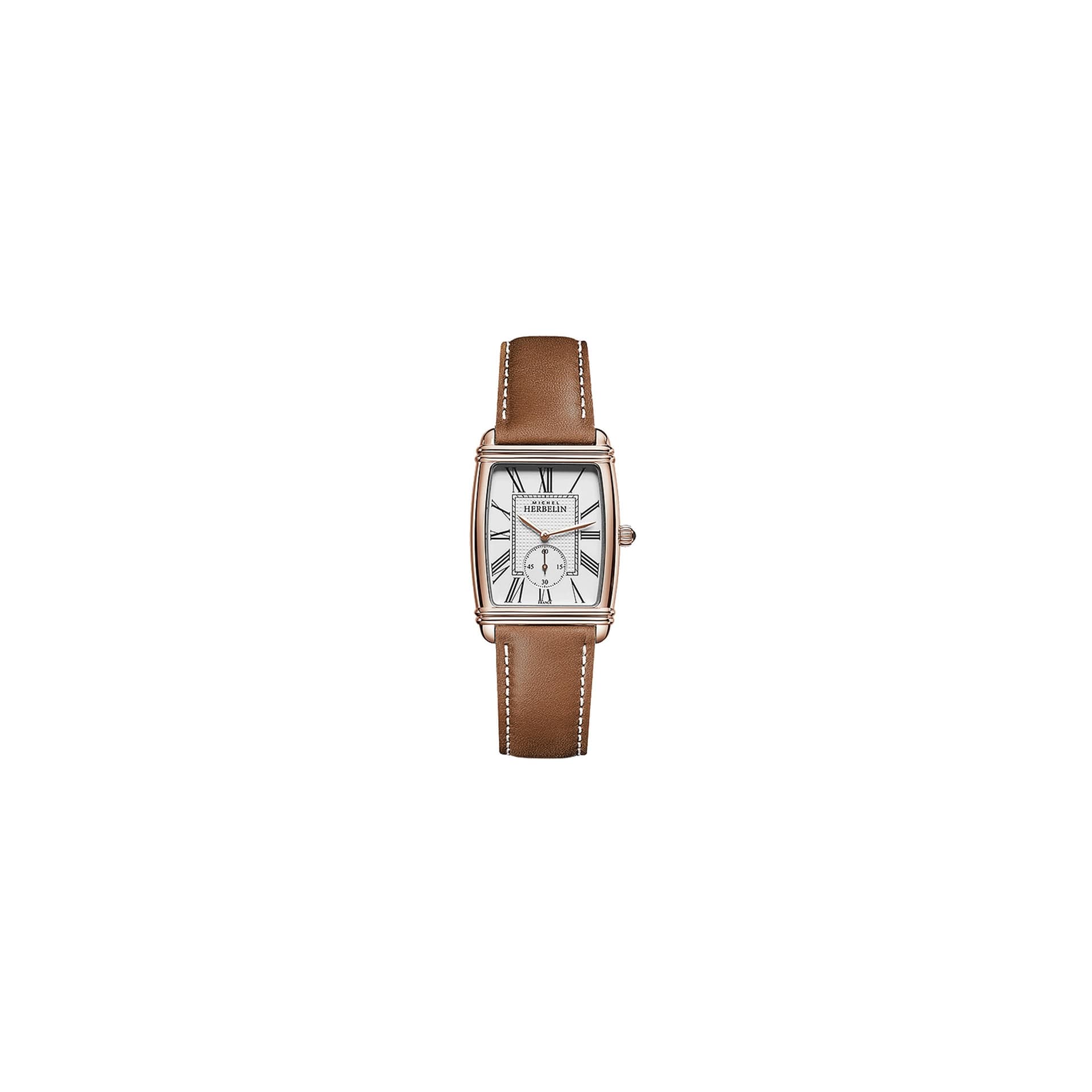 Michel Herbelin Montre michel herbelin Art déco Acier et PVD Rose - 10638/PR08GO