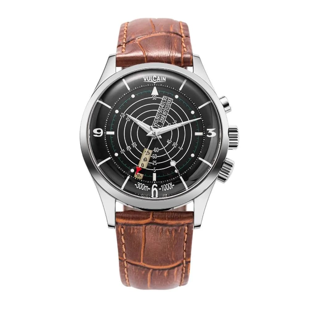 Vulcain Nautical Noir Blanc Luminova