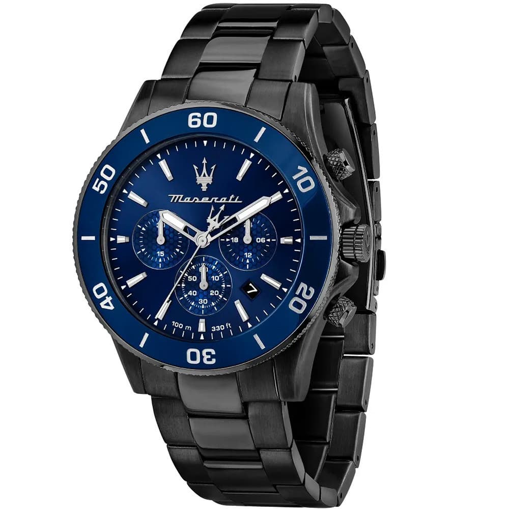 Maserati Montre Maserati Collection Competizione en Acier et PVD Noir
