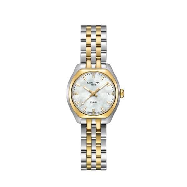Certina Montre Certina DS-2 Lady Cadran Nacre Bracelet Acier inoxydable PVD