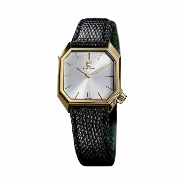 March LA.B Montre March LA.B Mansart Electrique Continental Lézard Noir