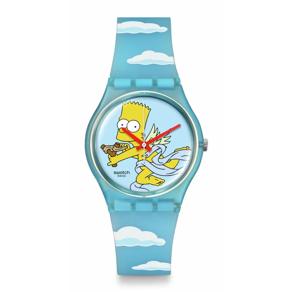 Swatch The Simpsons — bracelet plastique biosourcé