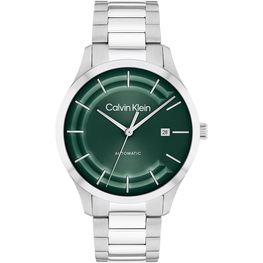 Calvin Klein Montre Automatique Calvin Klein Collection CK Iconic Automatic en Acier Argenté