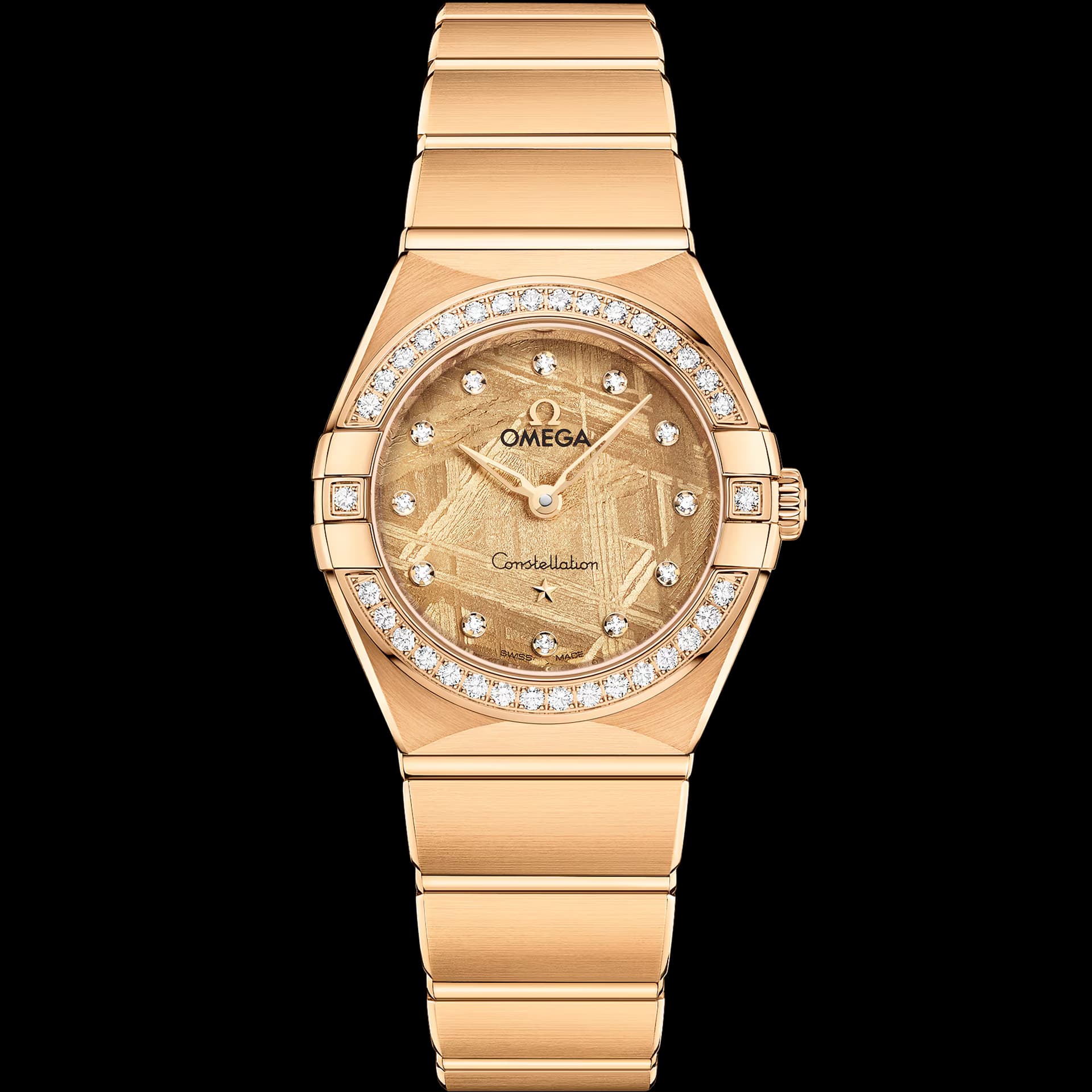 Omega Constellation 25 mm — or jaune