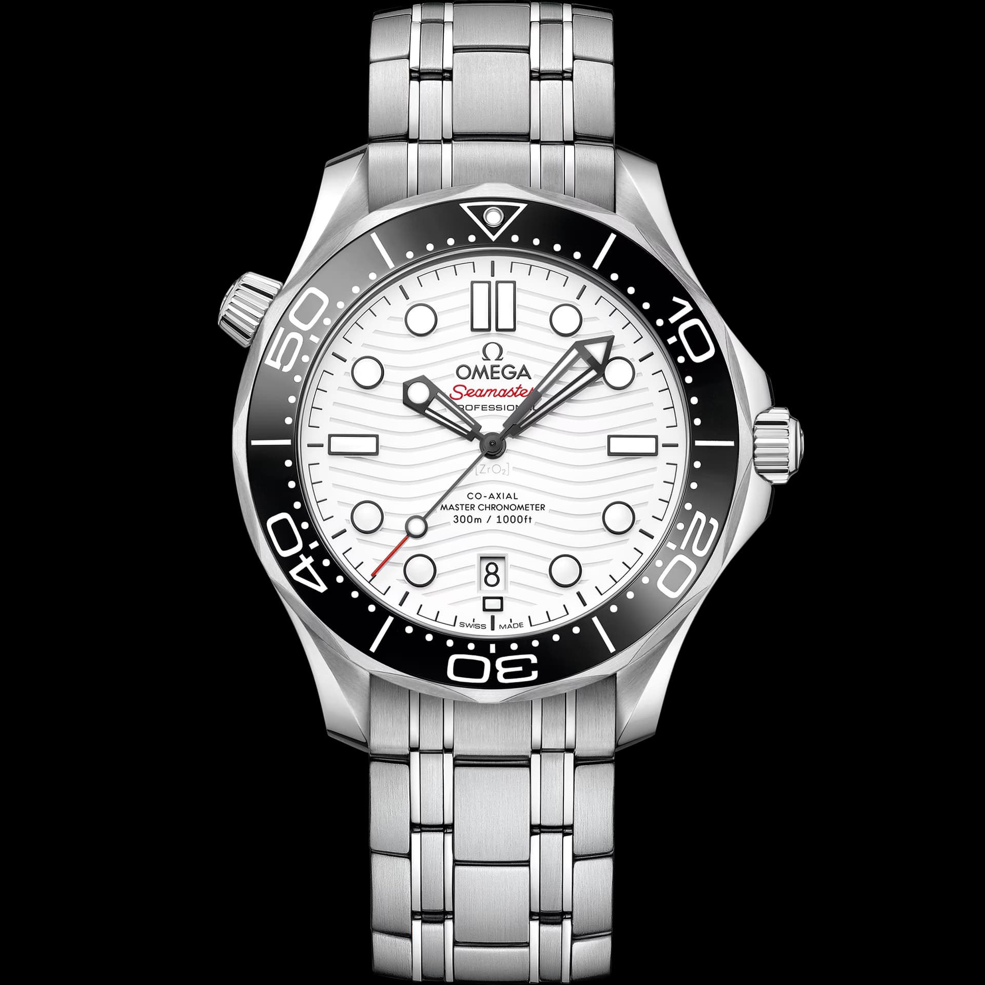 Omega Seamaster 42 mm, acier sur acier
