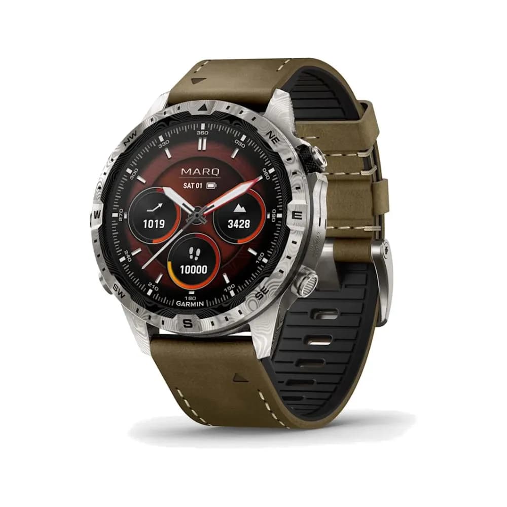 Garmin MARQ® Adventurer (Gen 2) – Damascus Steel Edition