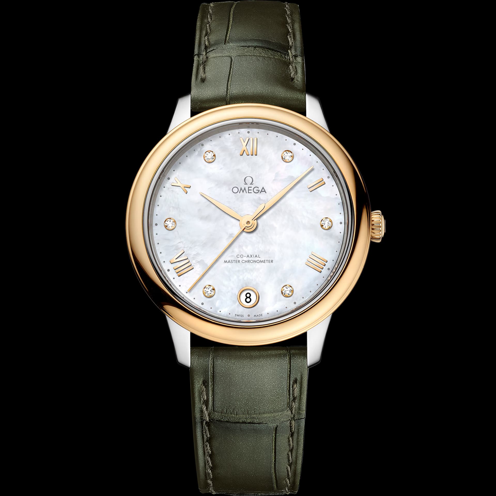 Omega De Ville 34 mm — boîtier gris