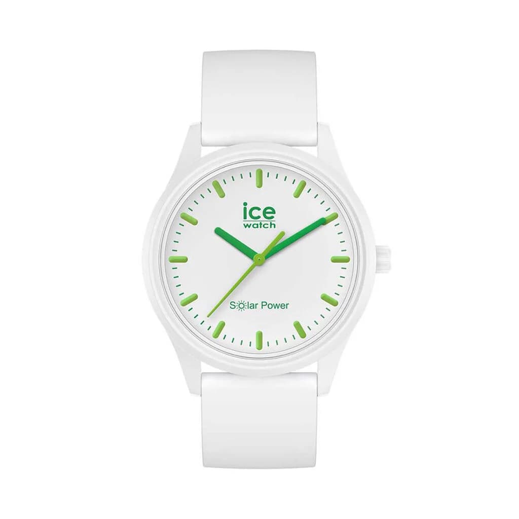 Ice Watch Montre Ice Watch Solar Power Blanc