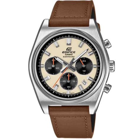 Casio Edifice Montre Casio Edifice - Chronographe Sport - CUIR - EFB-730L-7AV