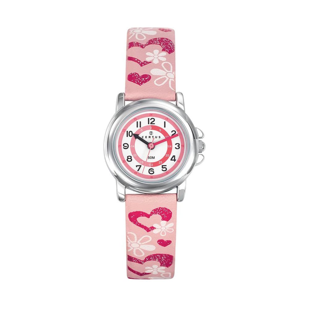 Certus Montre Certus en Cuir Rose