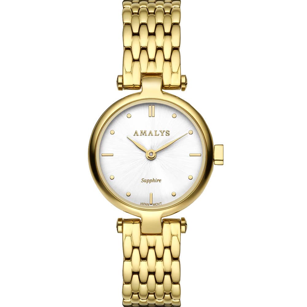 Amalys Montre Amalys Collection Portman en Acier et PVD Doré