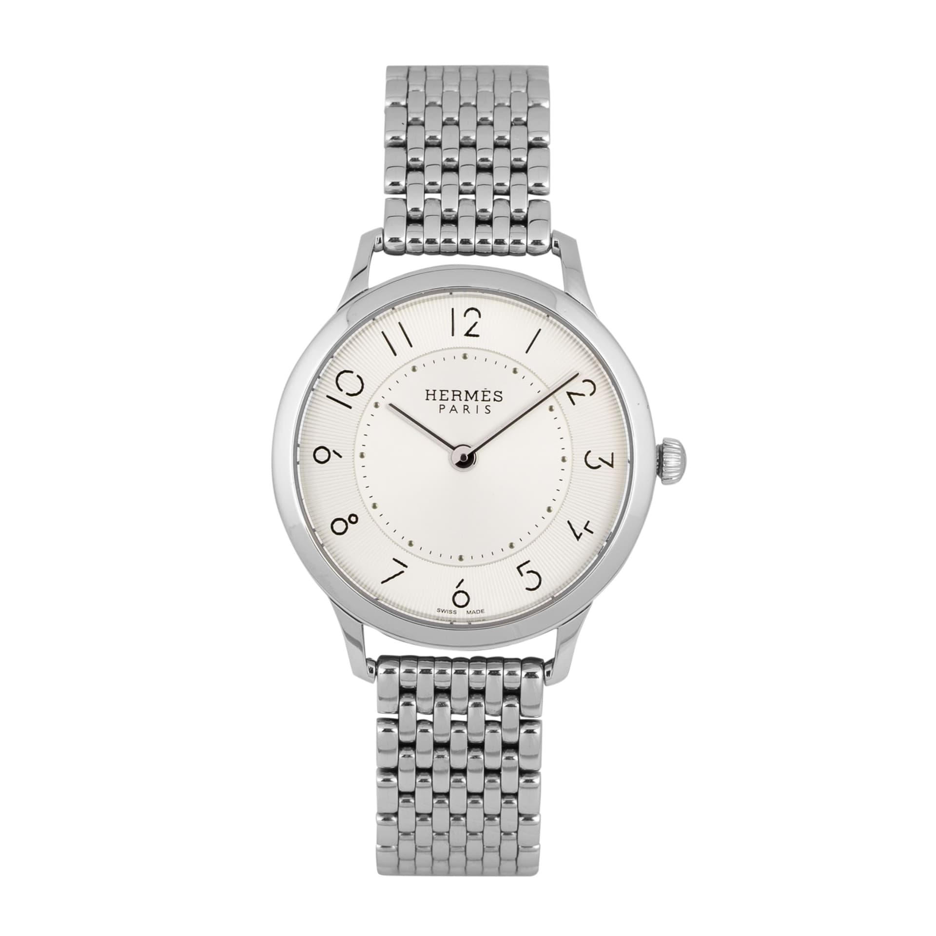 Hermès Montre Hermès Slim CA2.210 quartz 32 mm Full Set 2018
