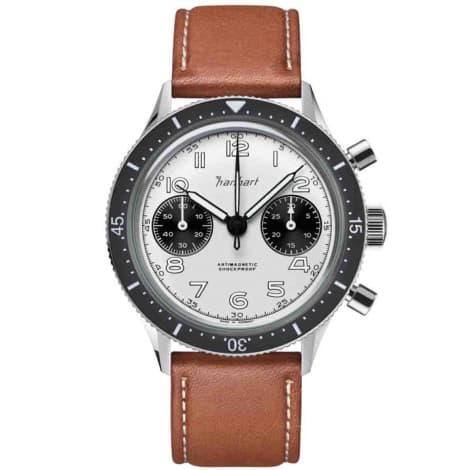 Hanhart Montre Hanhart 415 ES Reverse Panda Mécanique diamètre 39 mm- H703.201-8210-CMC