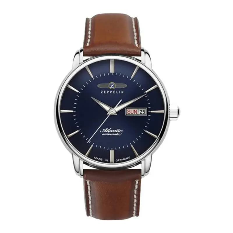 Zeppelin Montre Atlantic Automatic Bleu 84663