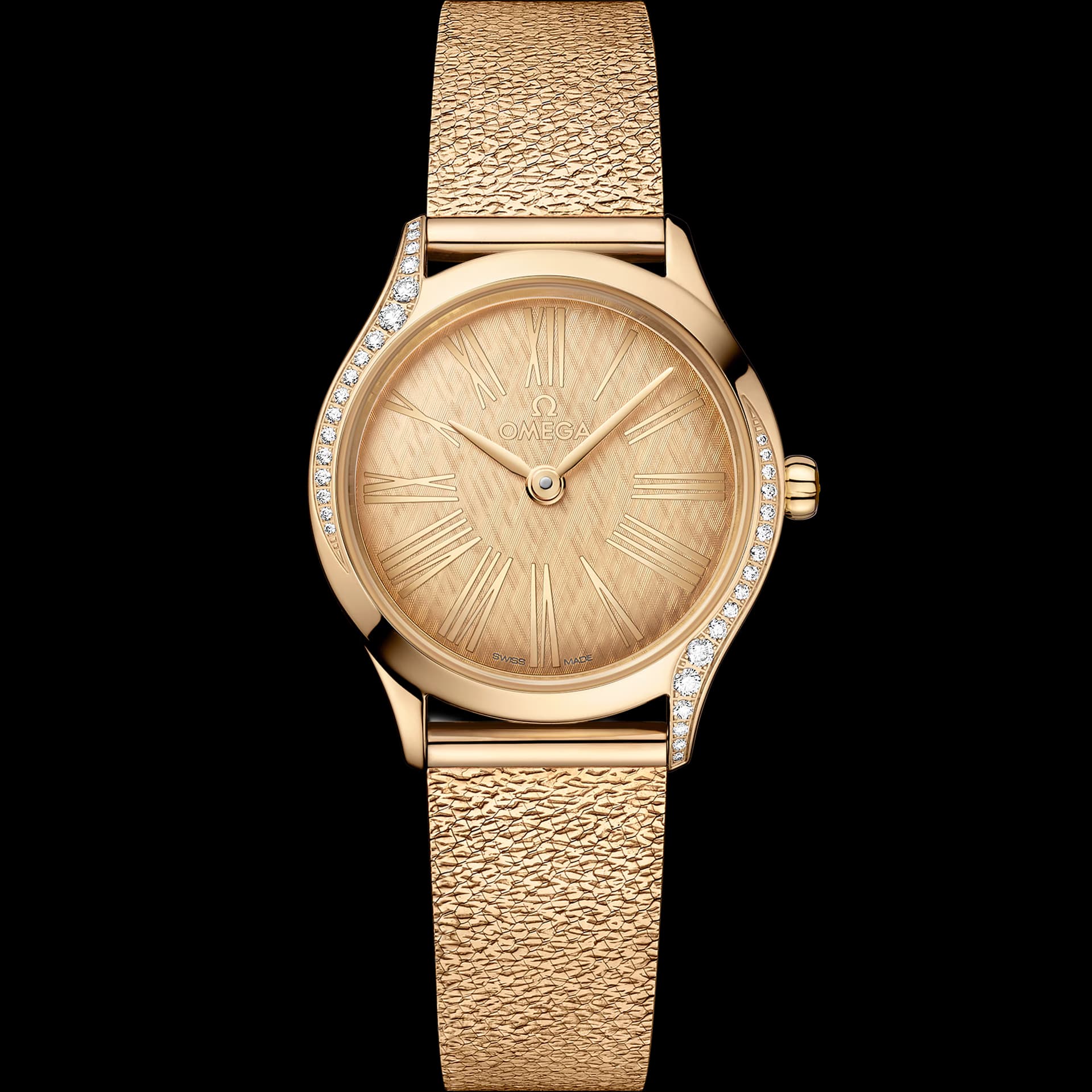 Omega De Ville 26 mm, or Moonshine™ sur or Moonshine™
