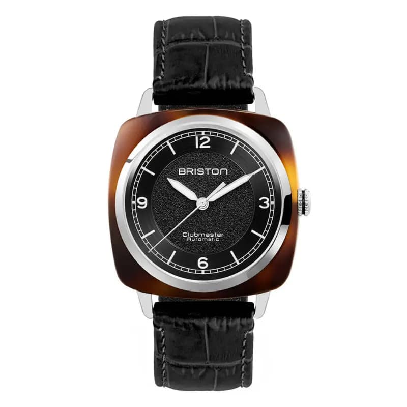 Briston Montre Briston Clubmaster Legend Classic Open Acétate Cadran Noir