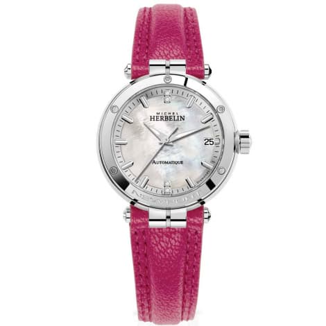 Michel Herbelin Montre Herbelin Newport Femme Automatique Diamants - 1658AP89FU