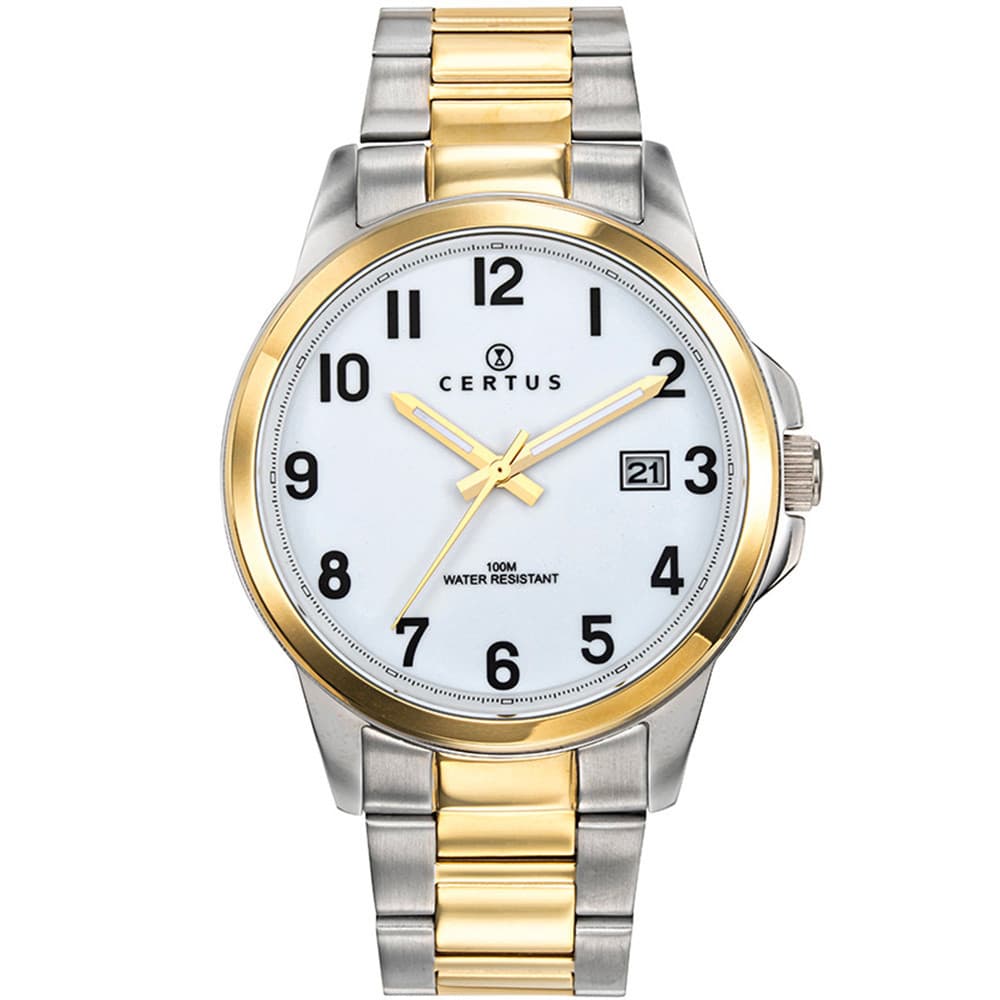 Certus Montre Certus en Acier et PVD Bicolore