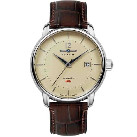Zeppelin Montre Zeppelin LZ 120 Bodensee Automatique Cadran Beige - 81605
