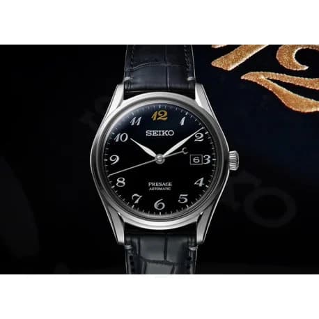 Seiko Presage — cadran noir 39 mm