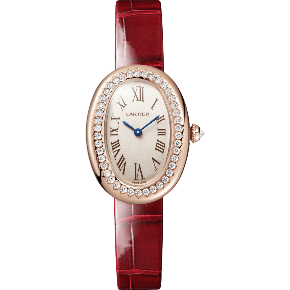 Cartier Baignoire — bracelet rouge
