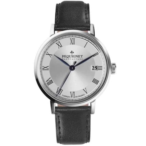 Pequignet Montre Pequignet Manufacture Attitude Automatique Cadran Gris - 9060333-CN