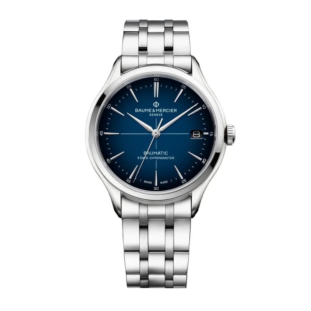 Baume & Mercier Montre automatique Homme Clifton Bleu