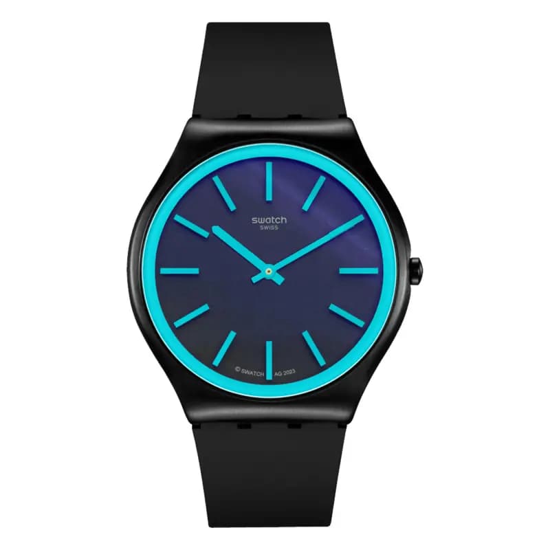 Swatch Montre Swatch Essentials Obsidian Shimmer SS07B111