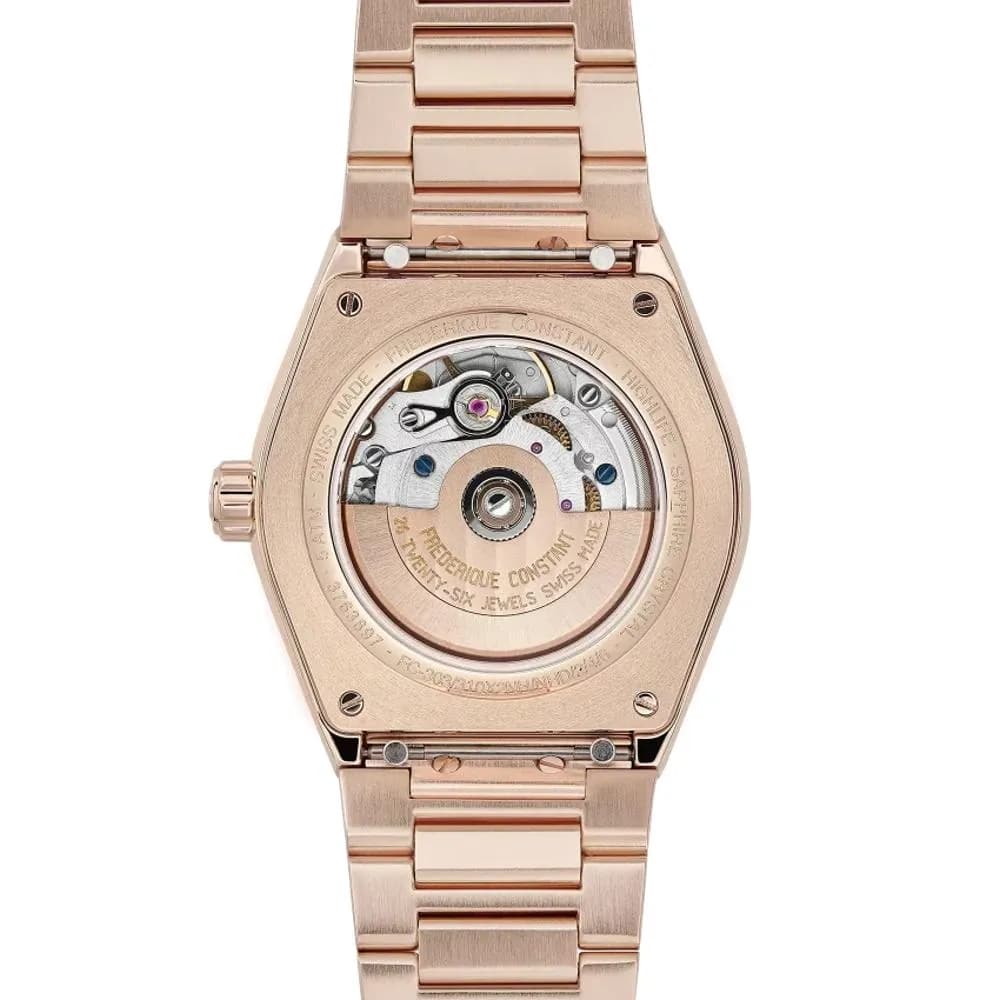 Frédérique Constant Montre Frédérique Constant Highlife Ladies Automatic Heart Beat Cadran Vert foncé - FC-310MPGRD2NH4B