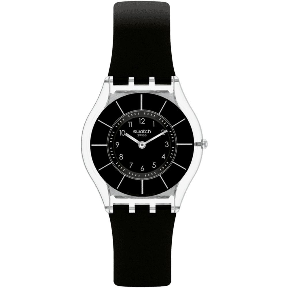 Swatch Montre Swatch Skin Classic Biosourced en Plastique Noir