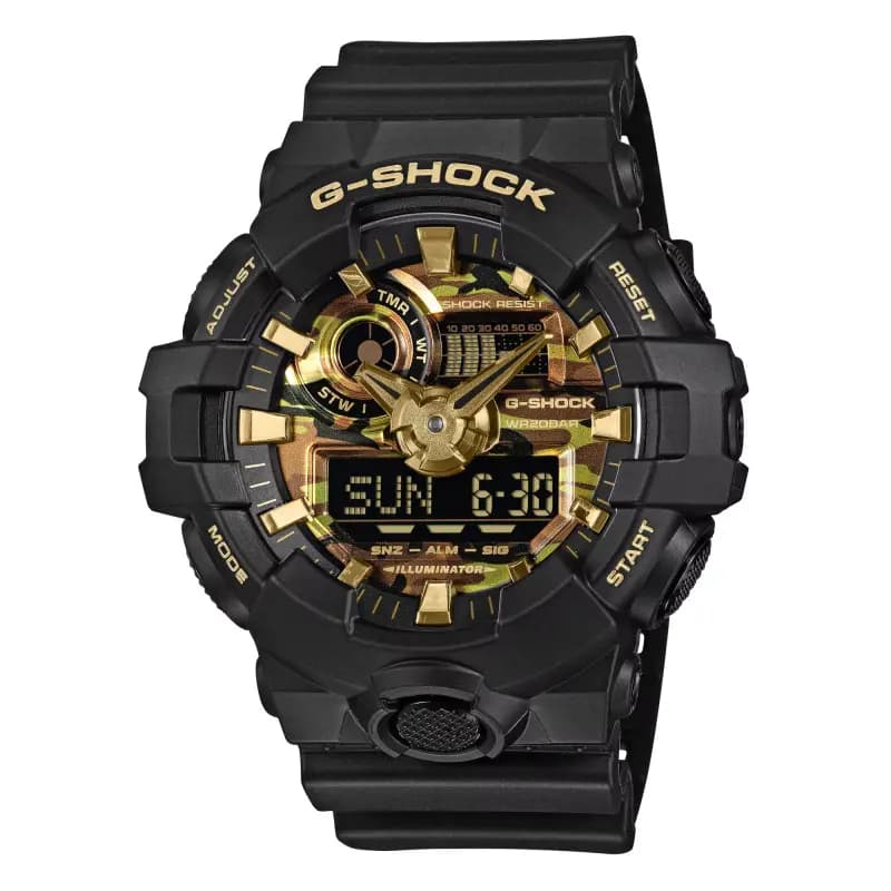Casio Montre Capsule Camo & Black GA-700CF-1AER