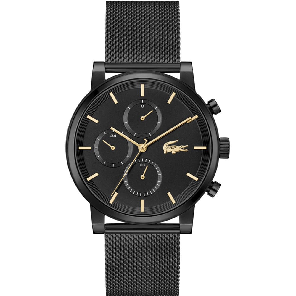Lacoste Montre Lacoste Collection Replay en Acier et PVD Noir