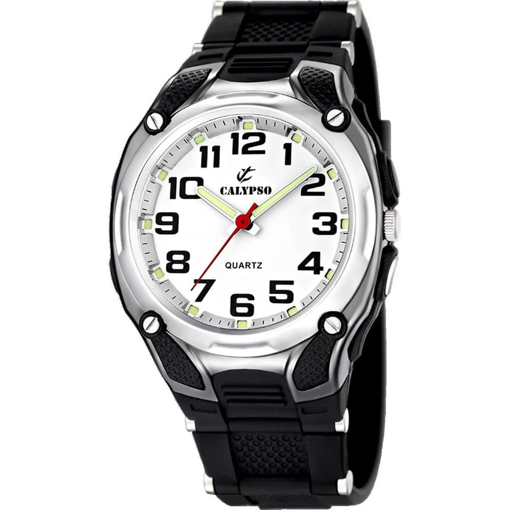 Calypso Montre Calypso en Résine Noir