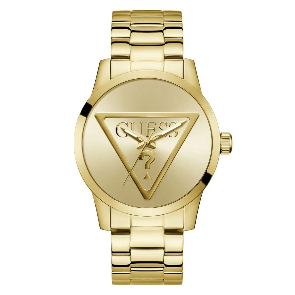 Guess Montre Guess Collection Badge en Acier et PVD Doré