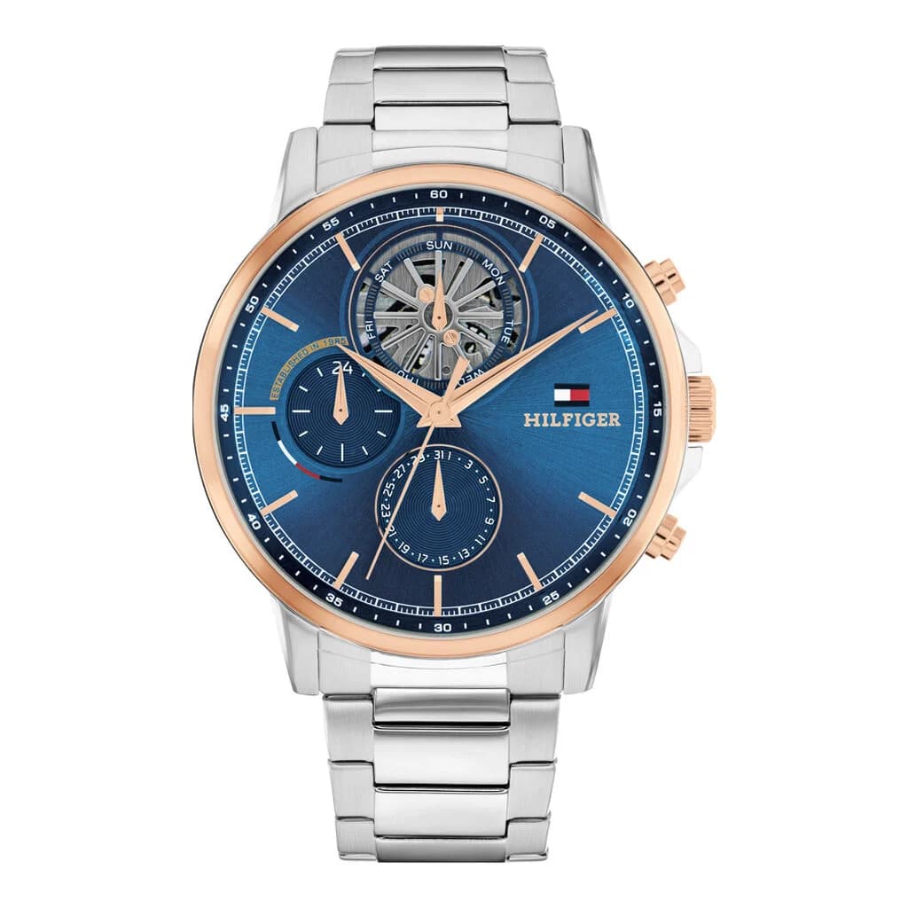 Tommy Hilfiger Montre Tommy Hilfiger Stewart Bleu