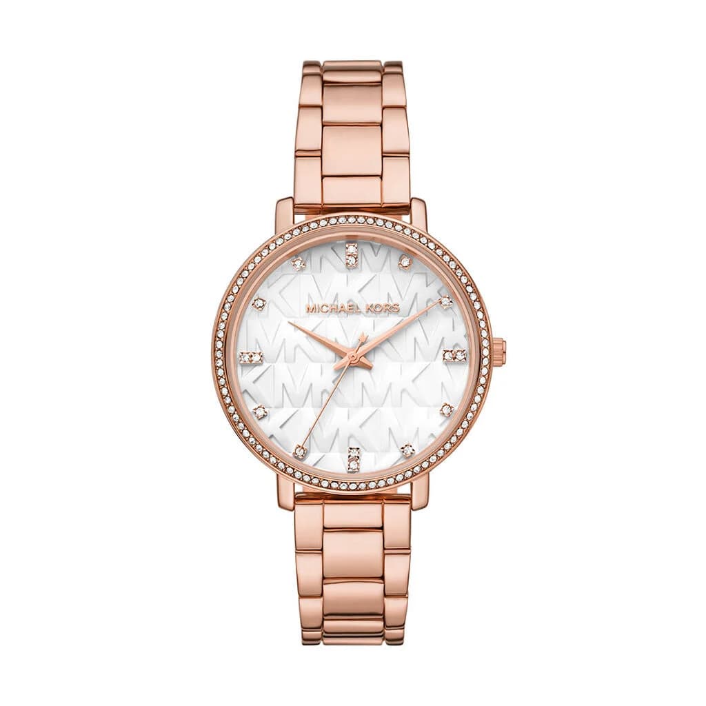 Michael Kors Montre Michael Kors Collection Pyper en Acier et PVD Doré Rose