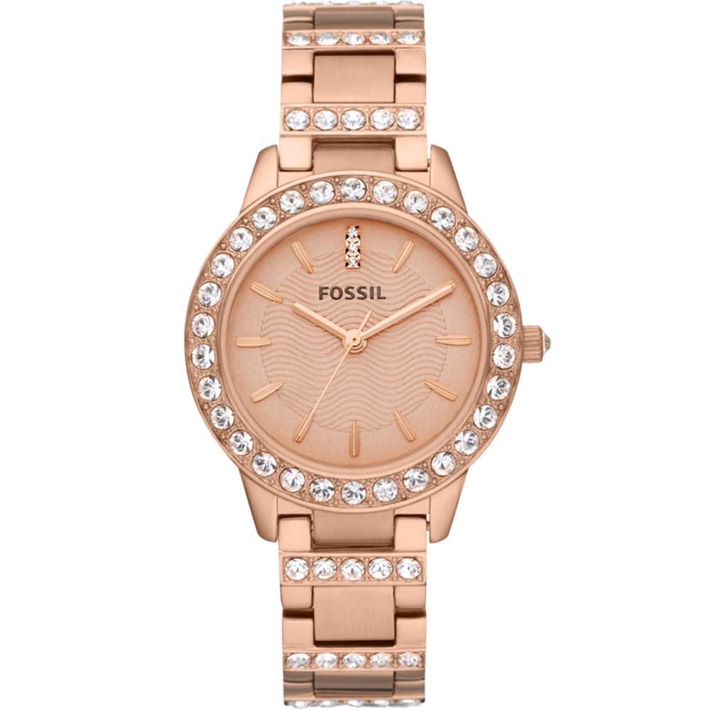 Fossil Jesse — boîtier argenté