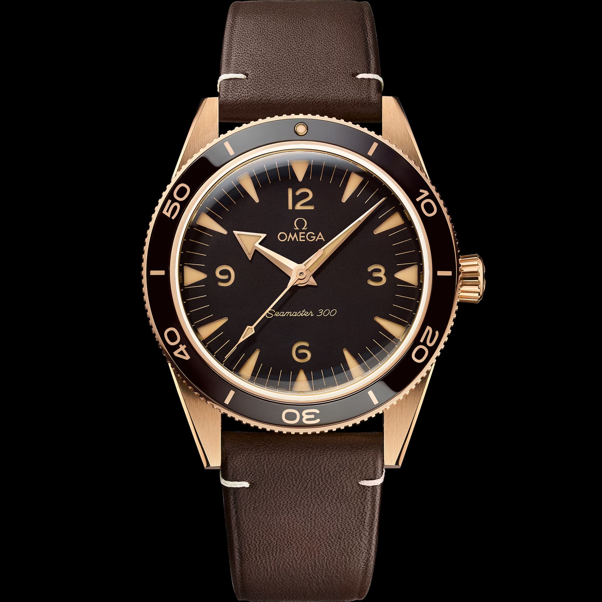 Omega Seamaster 41 mm — bronze gold