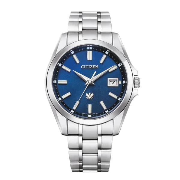 Citizen Montre Citizen Eco-Drive Super Titanium 40 mm Cadran Bleu Papier Washi
