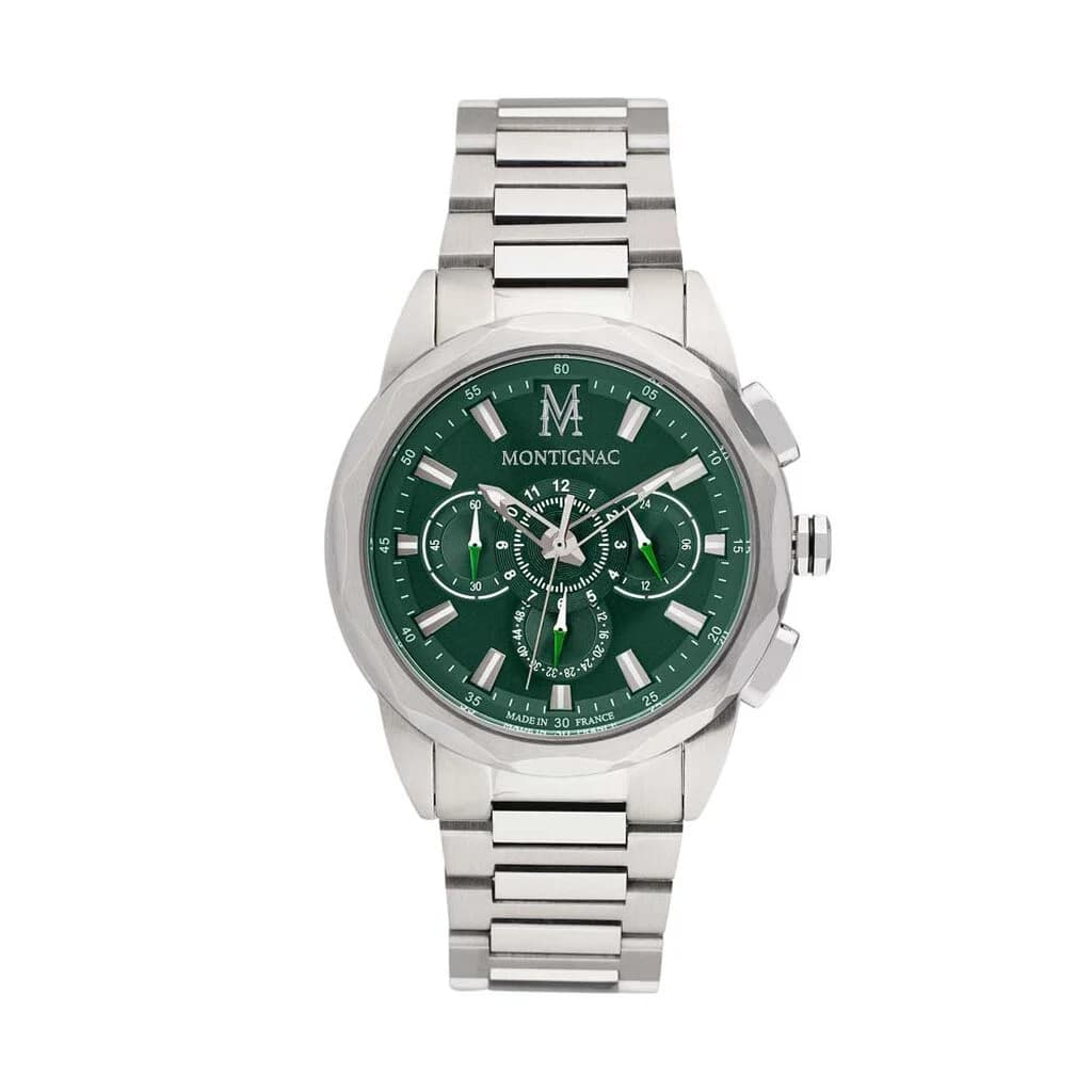 Montignac Montre Montignac Round Multifonction Vert