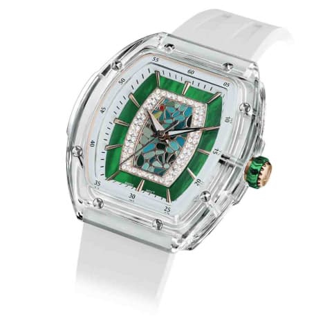 Tsar Bomba Montre Tsar Bomba - Nucleus Series II - FKM Blanc & Vert - TB8219L04