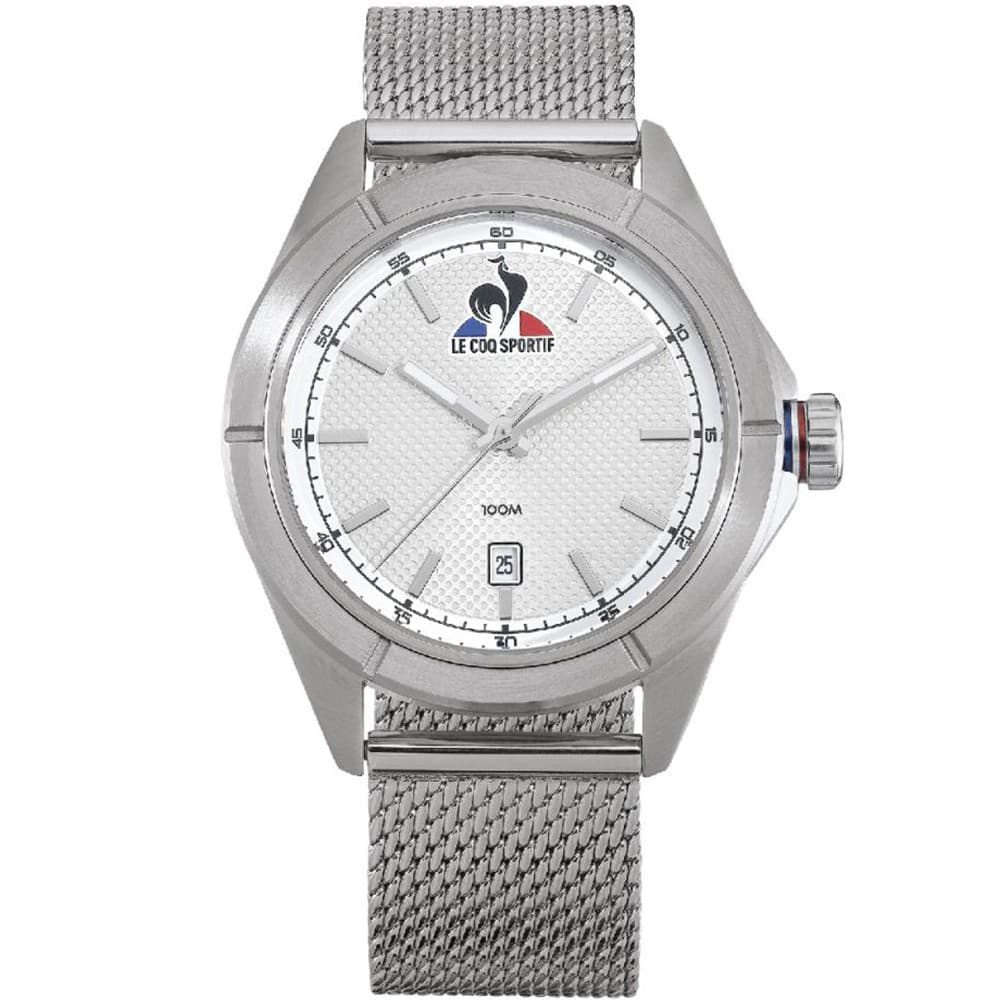 Le Coq Sportif Montre le Coq Sportif Collection Essentiel en Acier Argenté
