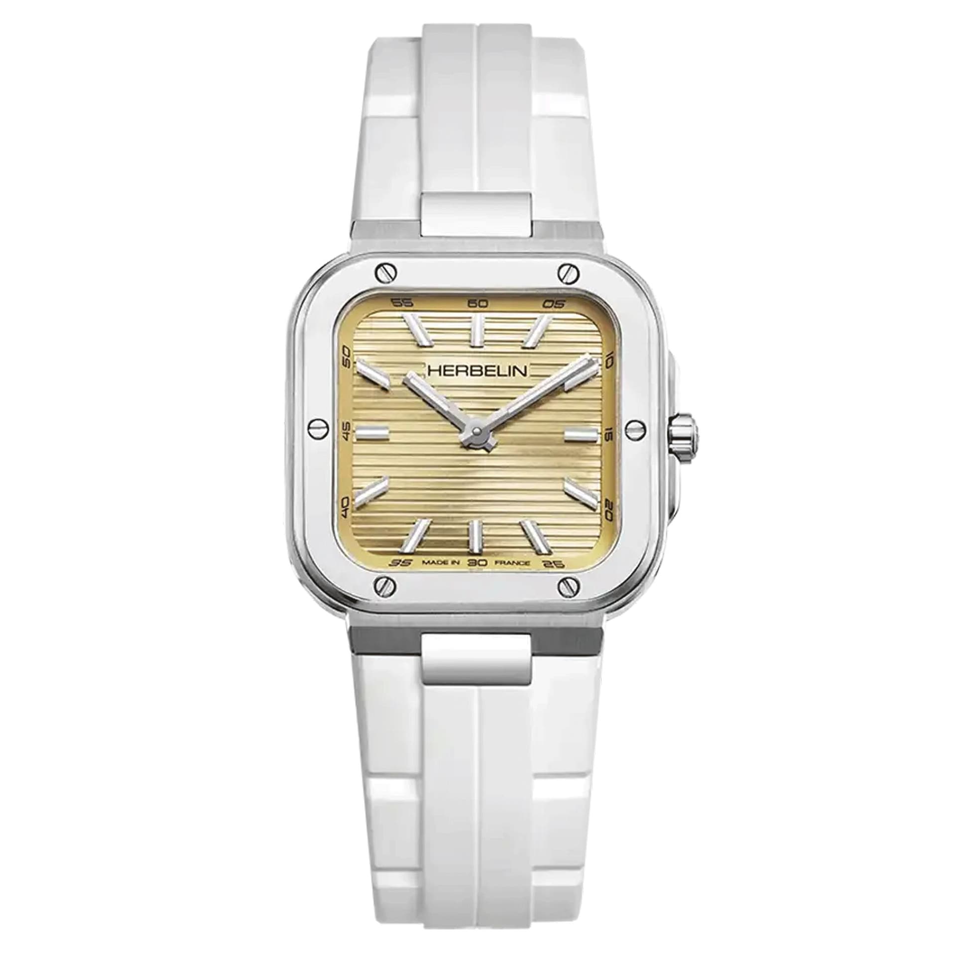 Michel Herbelin Montre Herbelin Cap Camarat Square Femme Quartz - 17546A13CW