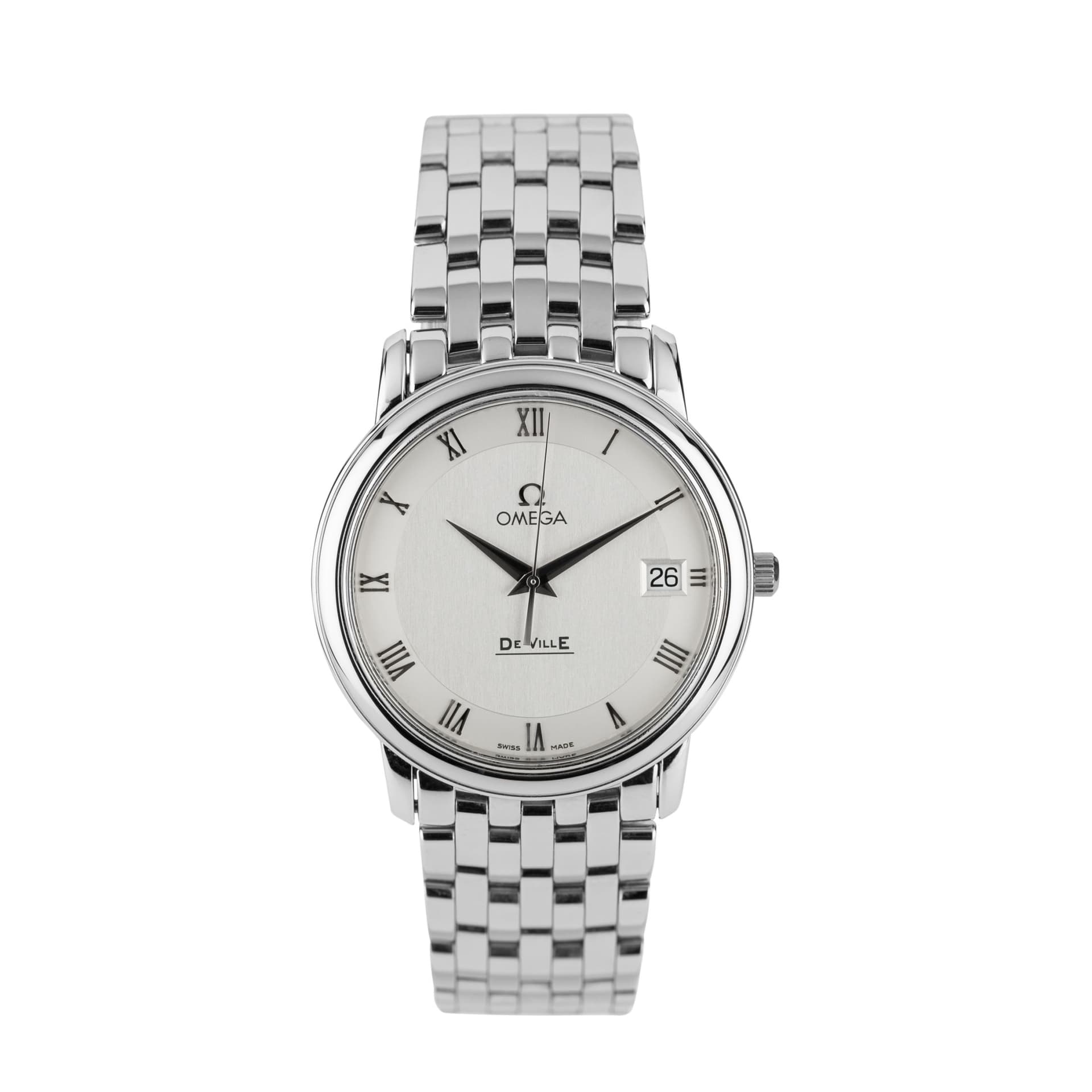 Omega De Ville Prestige — bracelet acier